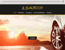Tablet Screenshot of js-auto.fi